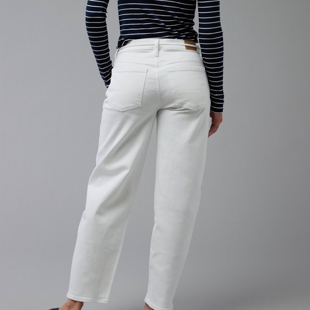 American Eagle Outfitters White Wide Leg Pants - Picture 3 of 12
